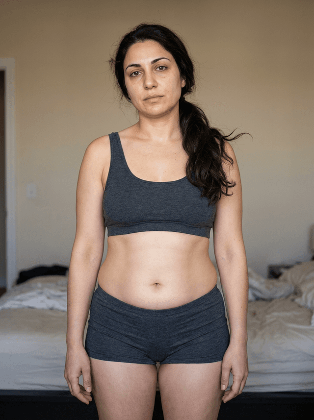 Yasmin, 29 — before
